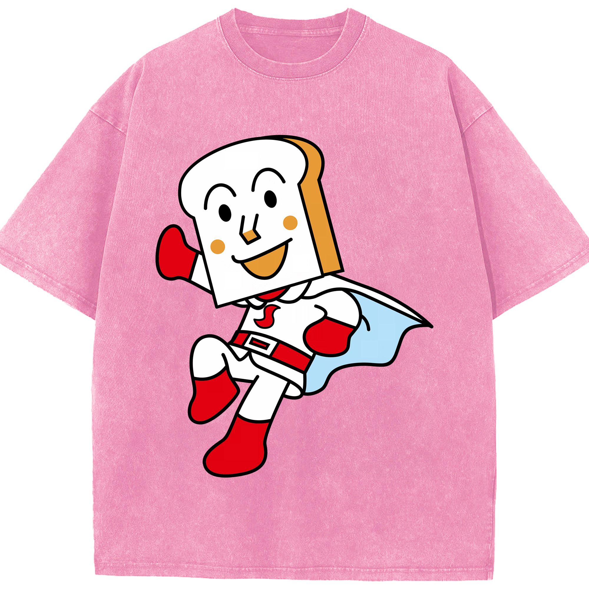 （画像用） アンパンマン Anpanman 綿100% ヴィンテージ風 半袖Tシャツ（フロントプリント）